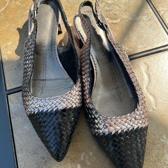Pons Quintana Leather Slingback Shoes - Picture 3 of 11
